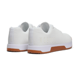 Women's White Gum Outwork Edge (Impact) Shoes Back Side Angle