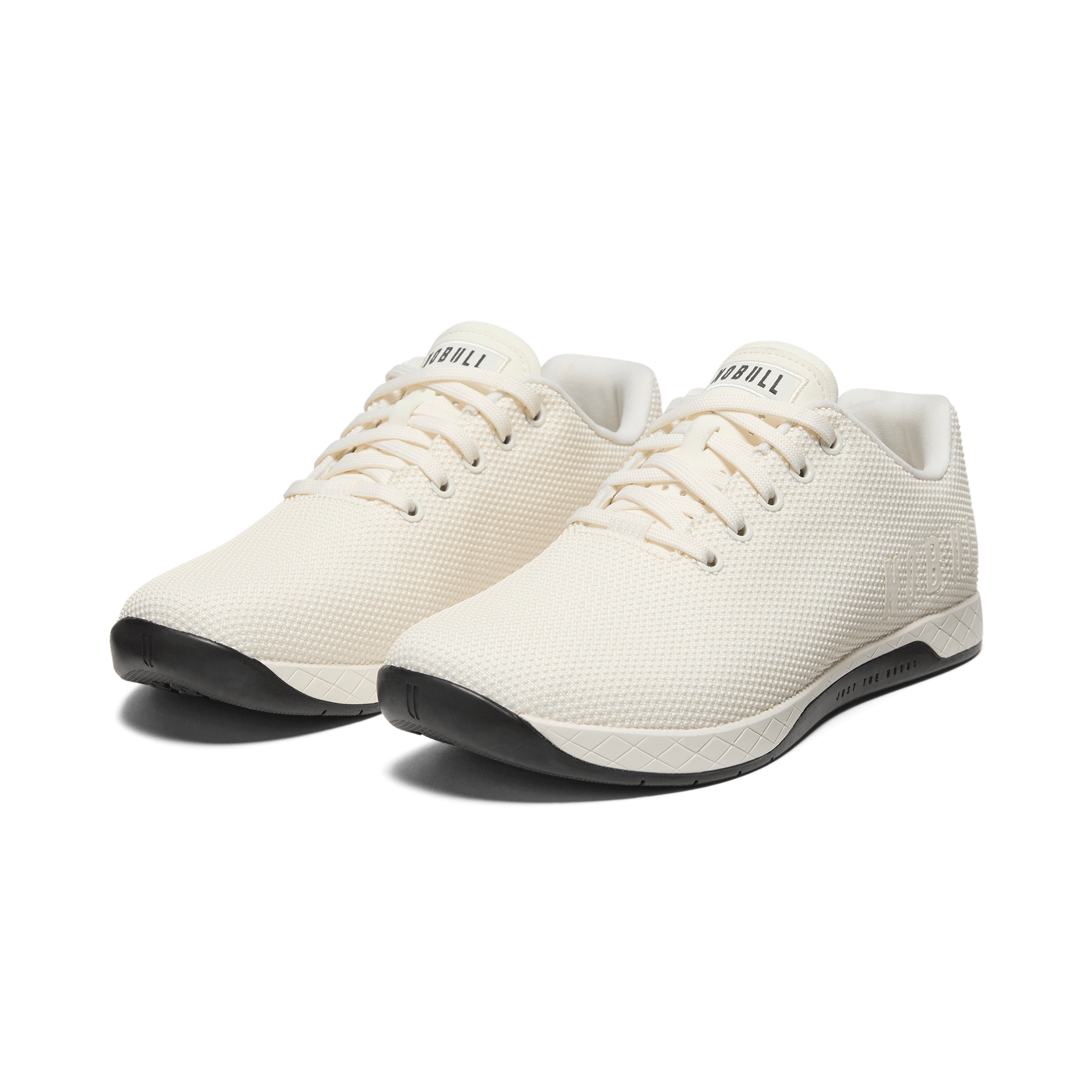 Cream Outwork Shoe Front Side Angle.
