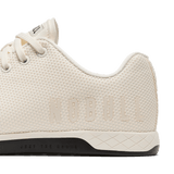 Cream Outwork Shoe Detail Shot Angle.