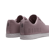 Dusty Mauve Outwork Shoes Detail Shot Back Side Angle