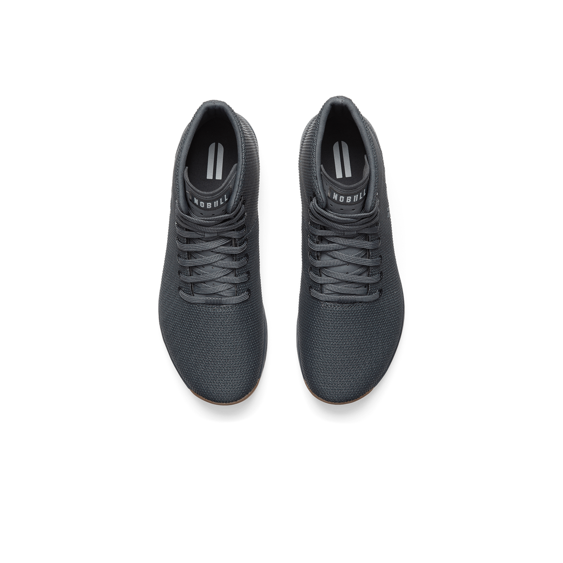 Iron Outwork High-Top Shoes Above Angle.