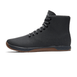 Iron Outwork High-Top Shoes Side Angle.