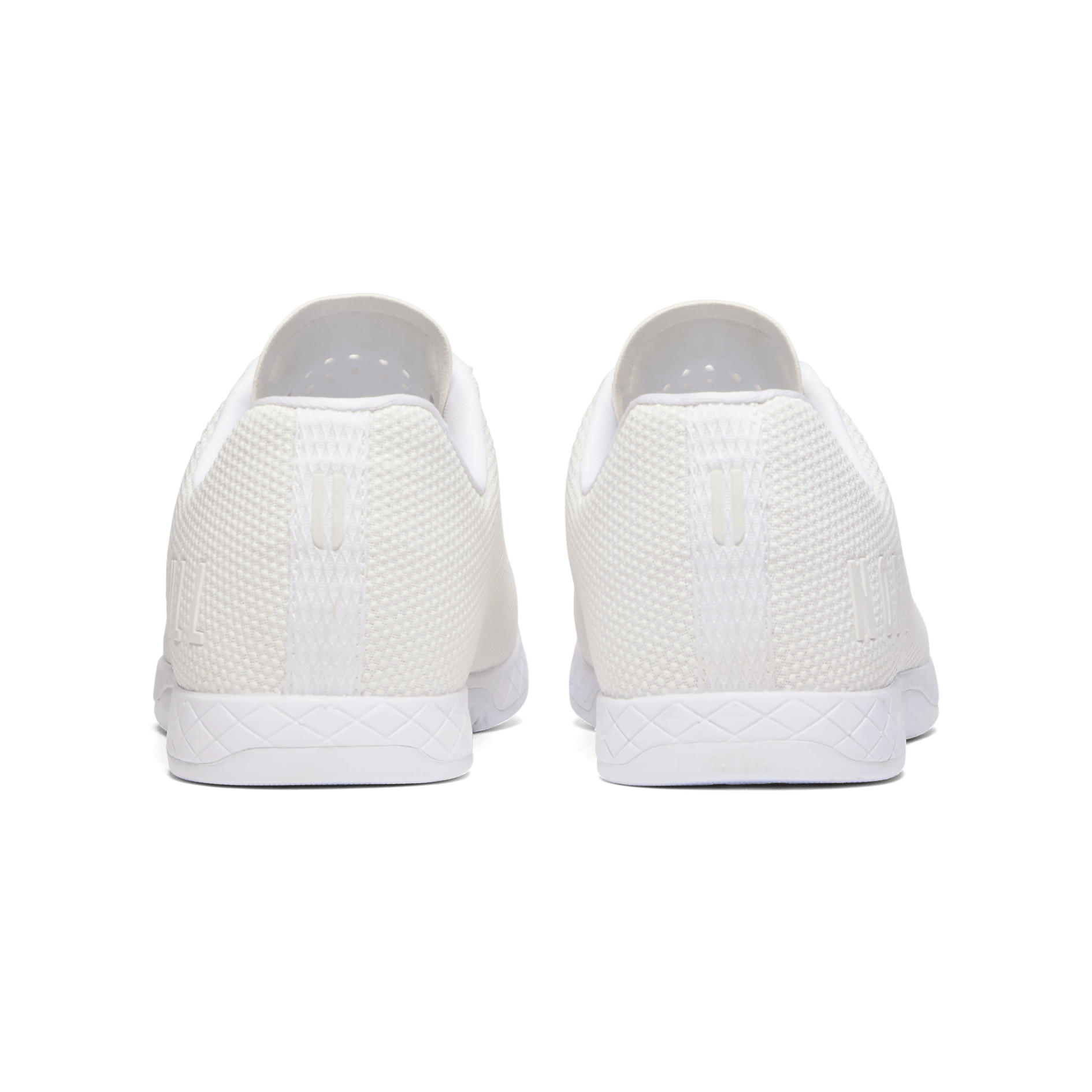 Women's White Outwork Shoes Back Angle
