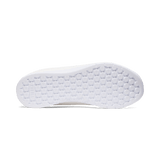 Women's White Outwork Shoes Bottom Angle