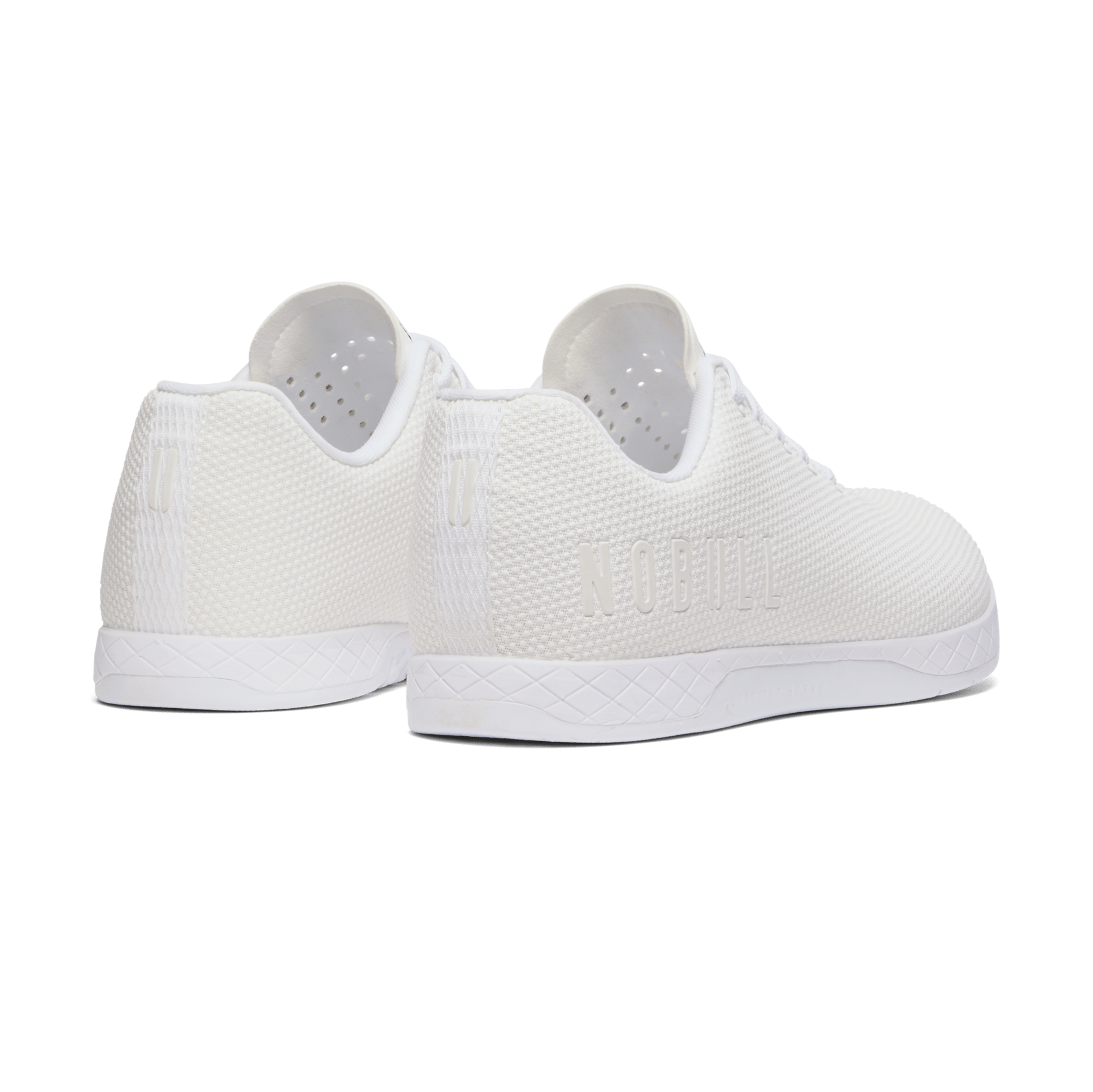 Women's White Outwork Shoes Back Side Angle