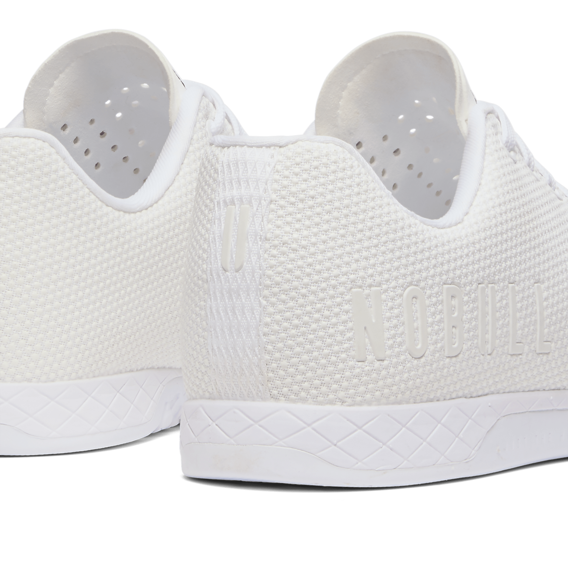 Women's White Outwork Shoes NOBULL Angle