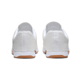 Women's White Gum Outwork Shoes Back Angle