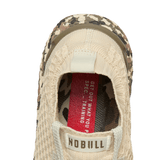Beige Camo Allday Knit Shoes Detail Angle.
