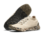 Beige Camo Allday Knit Shoes Angled.