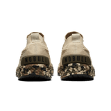 Beige Camo Allday Knit Shoes Back Angle.