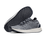 Navy Heather Allday Knit Shoes Angled.