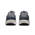 Navy Heather Allday Knit Shoes Back Angle.
