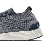 Navy Heather Allday Knit Shoes Detail Shot Angle.