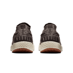 Brown Heather Allday Knit Shoes Back Angle.