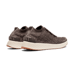 Brown Heather Allday Knit Shoes Back Side Angle.