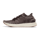 Brown Heather Allday Knit Shoes Side Angle.