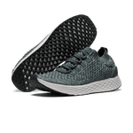 Green Heather Allday Knit Shoes Angled.