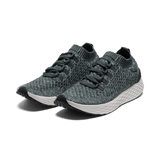 Green Heather Allday Knit Shoes Front Side Angle.