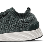 Green Heather Allday Knit Shoes Detail Angle.