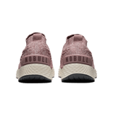 Pink Heather Allday Knit Shoes Back Angle.