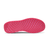 Fuchsia Allday Knit Shoes Bottom Angle.