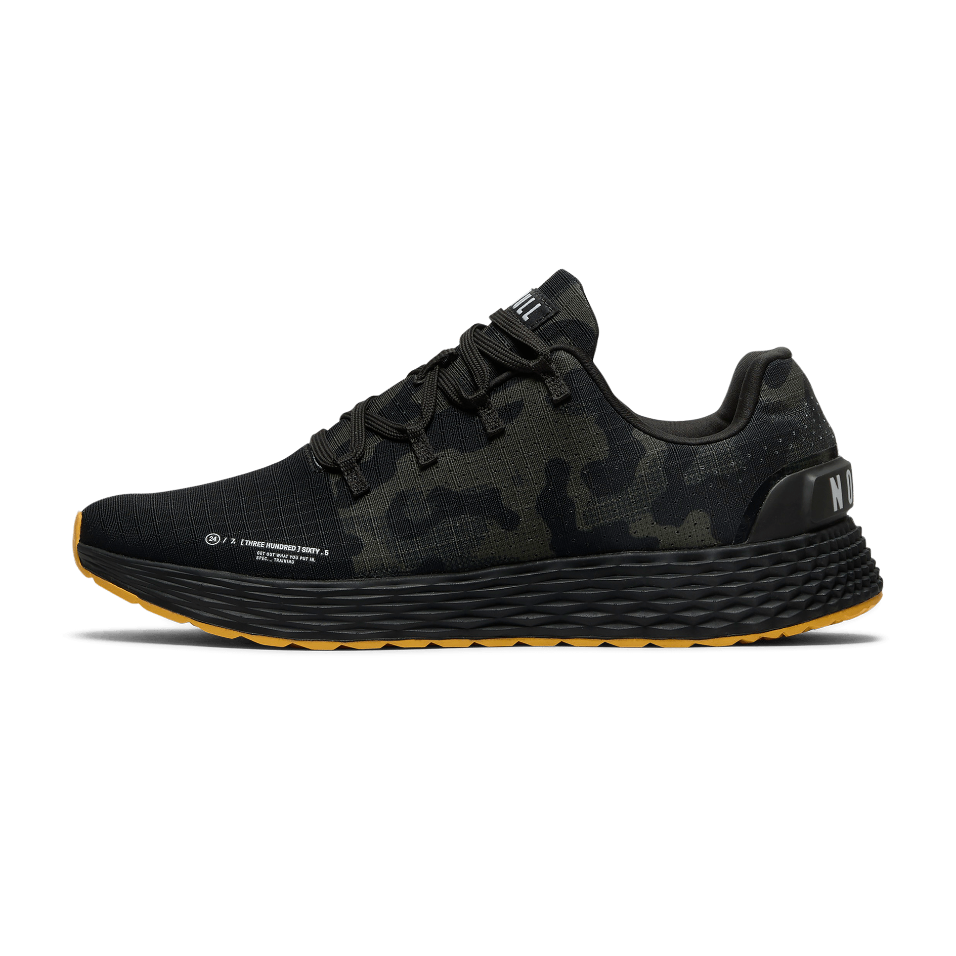 Carbon Camo Allday Ripstop Shoes Side Angle.