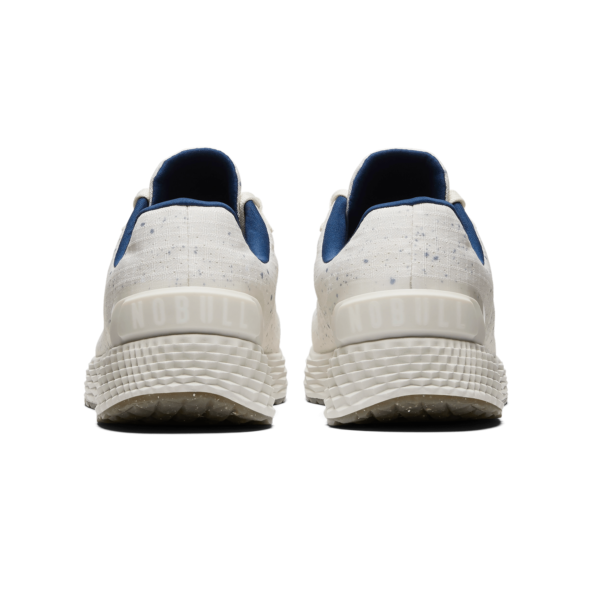 Shell White Speckle Allday Ripstop Shoes Back Angle.