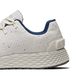 Shell White Speckle Allday Ripstop Shoes Detail Angle.