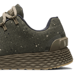 Taupe Speckle Allday Ripstop Shoes Detail Angle.