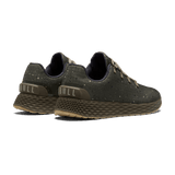 Taupe Speckle Allday Ripstop Shoes Back Side Angle.