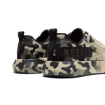 Beige Camo Drive Mesh Shoes Back Side Angle.