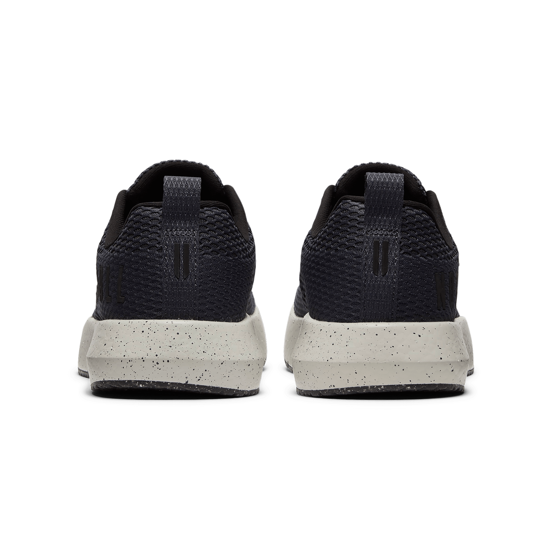 Nightfall Speckle Drive Mesh Shoes Back Angle.