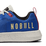 Cobalt Speckle Drive Mesh Shoes Detail Angle.