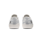 Light Grey Camo Recs Canvas Shoes Back Angle.