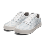 Light Grey Camo Recs Canvas Shoes Front Side Angle.