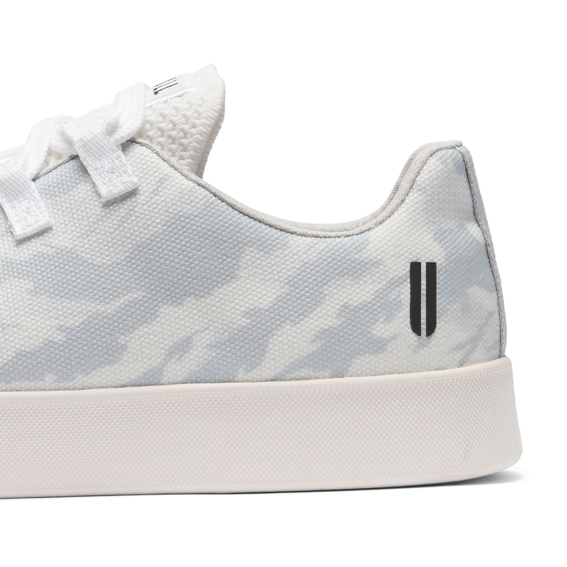 Light Grey Camo Recs Canvas Shoes  Detail Angle.