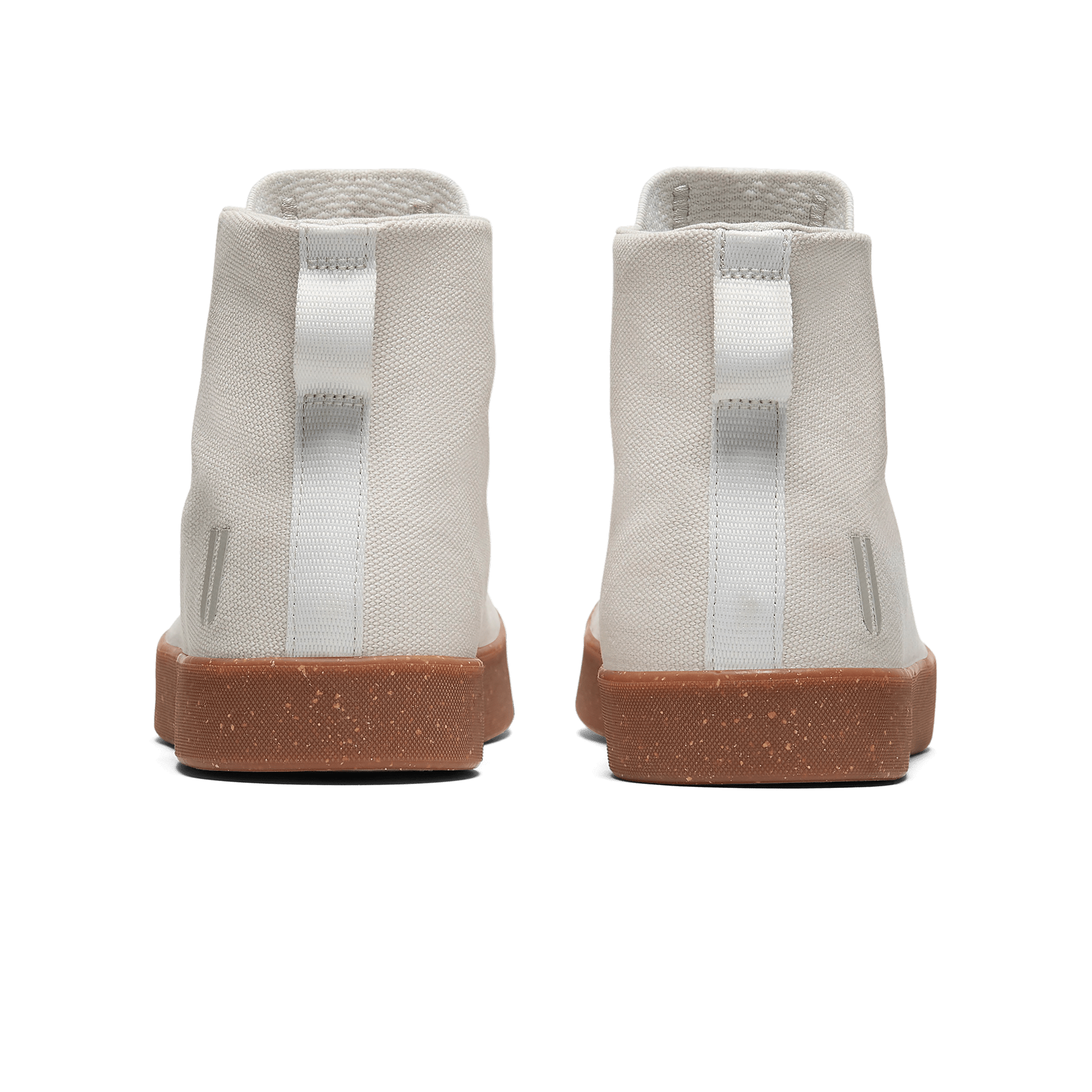 Pebble Recs Canvas High-Top Back Angle.