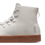 Pebble Recs Canvas High-Top Detail Shot Angle.