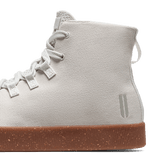 Pebble Recs Canvas High-Top Detail Shot Angle.