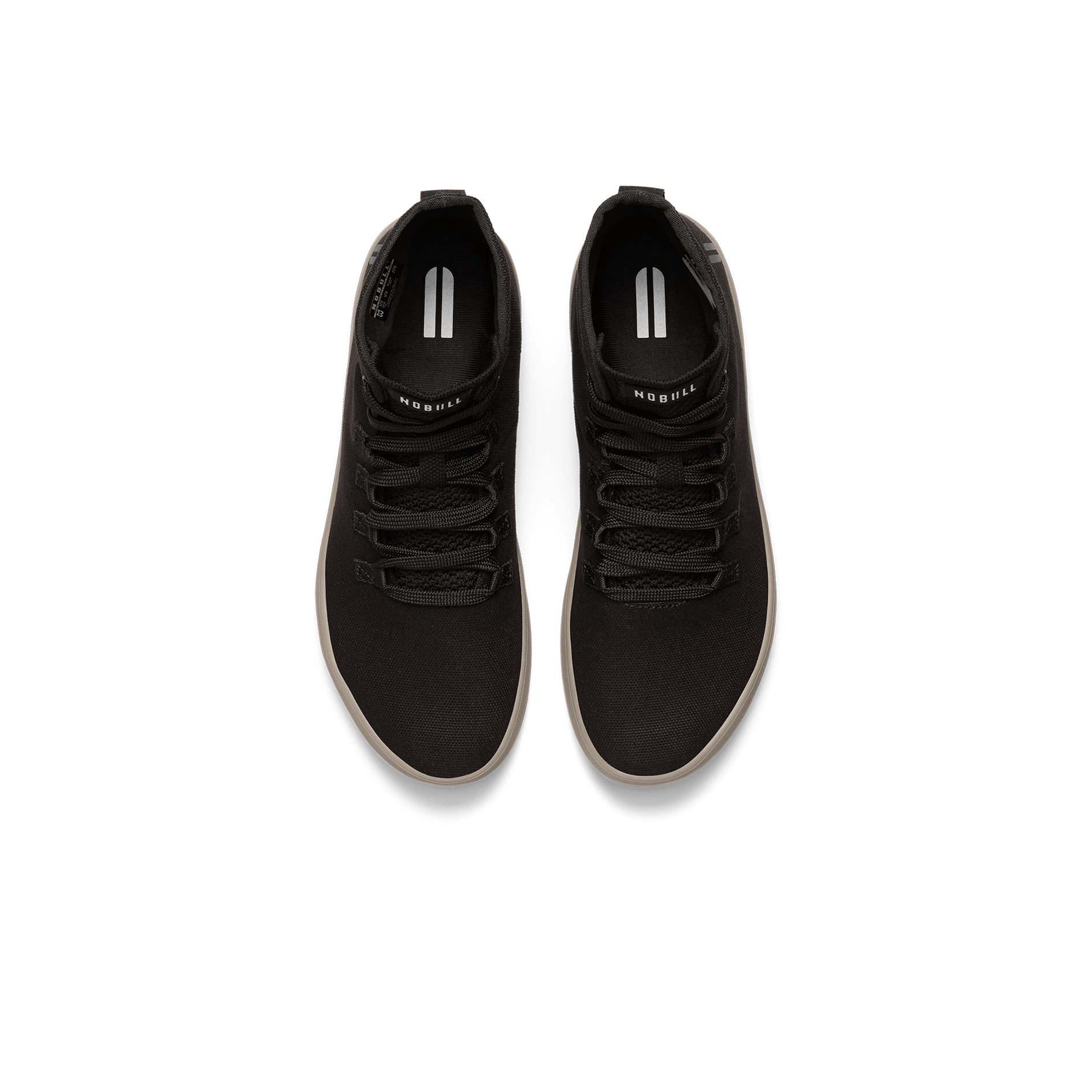 Black Recs Canvas High-Top Above Angle.