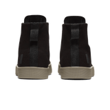 Black Recs Canvas High-Top Back Angle.