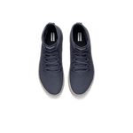 Nightfall Recs Canvas High-Tops Above Angle.