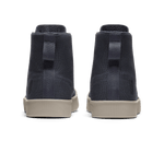 Nightfall Recs Canvas High-Tops Back Angle.