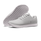 Light Grey Outwork Shoes Angled.