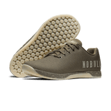 Taupe Speckle Outwork Shoes Angled.