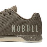 Taupe Speckle Outwork Shoes Detail Angle.