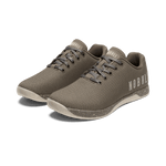 Taupe Speckle Outwork Shoes Front Side Angle.