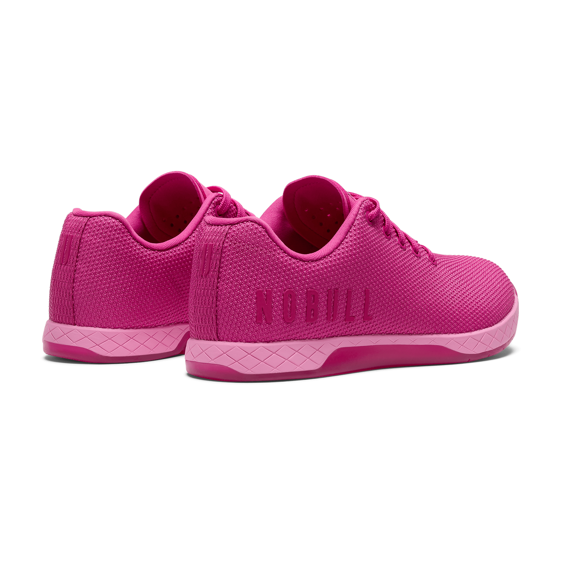 Fuchsia Outwork Shoes Back Side Angle.