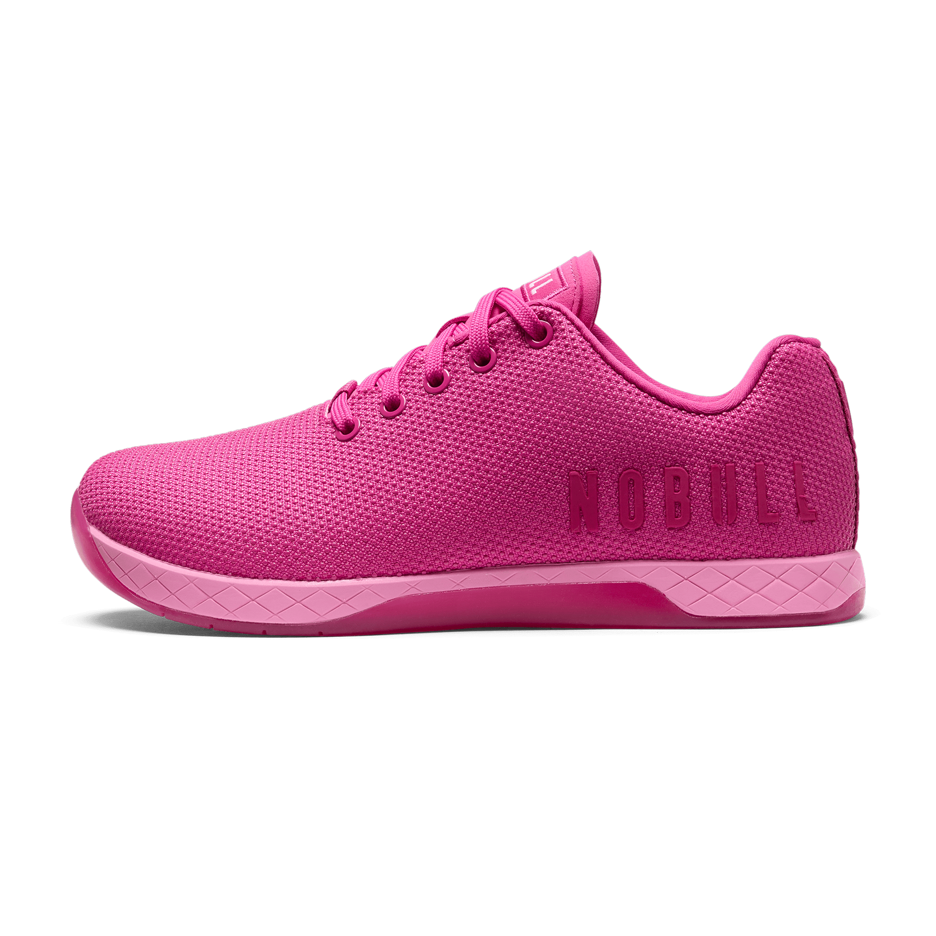 Fuchsia Outwork Shoes Side Angle.