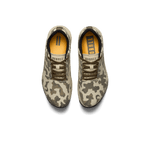 Beige Camo Outwork Edge Shoes Above Angle.